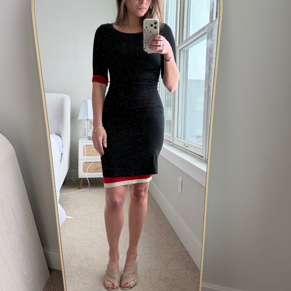 Donna Karan Multi-Colored Dress